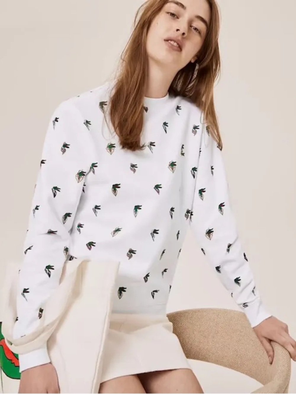 Lacoste x Jean-Michel Tixier Limited Edition Crewneck Sweatshirt